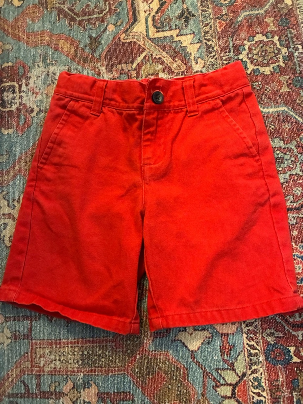 Janie and Jack 5T/5 Red Shorts with Adjustable Wasit